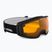 Очила за ски Alpina Double Jack Mag Q-Lite black matt/mirror black