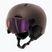 Скиорска каска Alpina Arber 2 Visor Q-Lite ox brown matt
