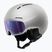 Скиорска каска Alpina Vizzard QV MIPS white matt