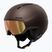 Скиорска каска Alpina Vizzard Q-Lite ox brown att