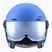 Детска ски каска UVEX Rocket Visor Jr blue matt/mirror blue/smoke