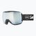 UVEX Downhill 2100 CV ски очила черен мат/огледално бяло/цветен цвят зелен