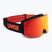 Детски предпазни ски очила UVEX Pwdr FM black matt/mirror red orange clear