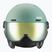 Ски каска UVEX Wanted Visor oxid green matt/mirror gold/smoke