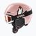 Детска ски каска UVEX Viti Set + очила Speedy Pro pink penguin/lasergold lite