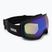 Скиорска маска UVEX Victorious FM black matt/mirror blue