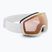Скиорска маска UVEX Victorious S V white matt/vario rose mirror