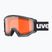 Ски очила UVEX Athletic LGL black matt/orange/clear