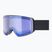 Скиорскa маска UVEX Scenic P S0-S4 black matt/mirror blue/pola