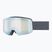 Детска скиорска маска UVEX Pwdr FM Jr S2 black matt/mirror sapphire