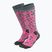 Дамски скиорски чорапи DYNAFIT FT Graphic cheeky pink