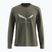 Мъжка блуза с дълъг ръкав Salewa Solidlogo Dry faded green