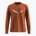 Мъжка тениска с дълъг ръкав Salewa Solidlogo Dry bombay brown