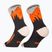 Скиорски чорапи DYNAFIT Traverse Crew black out ultra orange/4220
