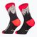 Скиорски чорапи DYNAFIT Traverse Crew black out ultra coral/6a10