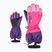 Детски скиорски ръкавици ZIENER Levio As Minis dark purple