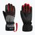 Детски скиорски ръкавици Reusch Flash Gore-Tex black/black melange/fire red