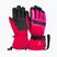 Детски скиорски ръкавици Reusch Lando R-TEX XT cerise/pink glo