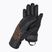 Дамски скиорски ръкавици Reusch Beatrix R-Tex XT черно/кафяво leopard