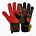 Вратарски ръкавици Reusch Attrakt Solid black/gold/fiery red