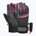 Детски скиорски ръкавици Reusch Leo R-Tex XT black/black melange/pink glo