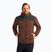 Мъжки суитшърт от полар Jack Wolfskin Kammweg Pile Fz hot choc