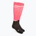 CEP Tall 4.0 дамски чорапи за бягане с компресия розово/черно