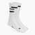 CEP Мъжки чорапи за бягане с компресия 4.0 Mid Cut White