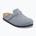 Чехли BIRKENSTOCK Boston Suede Leather stone blue