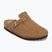 Чехли BIRKENSTOCK Boston Suede Leather dark tea