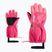 Детски скиорски ръкавици ZIENER Levio AS Minis tie dye pop pink