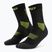 CEP дамски чорапи за компресия Run Mid Cut 5.0 black/lime