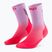 CEP дамски чорапи за компресия Run Edt. Gradient Mid Cut Compression 5.0 pink/lilac fade