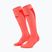 Дамски чорапи CEP Ultralight Tall 4.0 neon coral/red