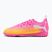 Детски футболни обувки PUMA Future 9 Play TT poison pink/puma wht/sun stream/bright aqua/puma blk