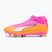 Детски футболни обувки PUMA Ultra 6 Match+ LL FG/AG Jr poison pink/puma wht/sun stream/bright aqua/puma blk