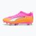 Детски футболни обувки PUMA Ultra 6 Match FG/AG Jr poison pink/puma wht/sun stream/bright aqua/puma blk