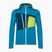 Мъжко яке за трекинг ORTOVOX Fleece Grid Hoody heritage blue