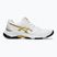 Дамски обувки ASICS Netburner Ballistic FF 3 white/pure gold