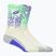 Чорапи ASICS Performance Run Crew ivory/cobalt burst/vital green