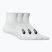 Чорапи ASICS Quarter 3 pairs brilliant white