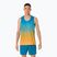 Мъжка тениска за бягане ASICS Road Fade Singlet aegean blue/yamabuki