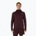 Мъжки суитшърт за бягане ASICS Road Winter Ls Hoodie dark currant