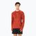 Мъжка блуза за бягане с дълъг ръкав ASICS Road Seamless Top singed red