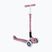 Детска триколесна тротинетка Globber Junior Primo Foldable Lights Eco berry