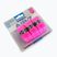 Грип за скуош Karakal Air 7 Overwrap Grip 6 pack pink