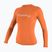 Дамска блуза за плуване с дълъг ръкав O'Neill Basic Skins LS Rash Guard light grapefruit