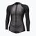 Дамски неопренов костюм за плуване O'Neill Bahia 2/1 mm Front Zip Short Spring glide black/black
