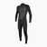 Детски неопренов костюм за плуване O'Neill Youth Reactor-2 3/2 Back Zip Full black/slate