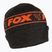 Зимна шапка Fox International Collection черна/оранжева